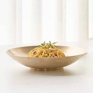 Nothyang 韓式傳統銅器(Bangjja Yugi)沙拉碗, 1個, 金色