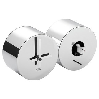 Philippi Cuculo 鏡面布穀鳥時鐘, 銀色