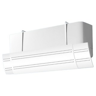 通勤倉庫 長度可調擋板 冷氣擋風板 白色 打孔 B型 72~108cm, 1個, 單一商品