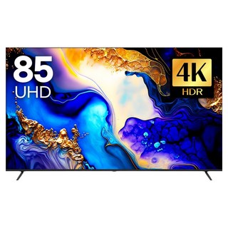 이스트라 4K UHD HDR PRO 제로베젤 TV, 215cm(85인치), SC850UHD, 스탠드형, 방문설치
