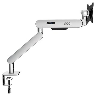 AlphaScan AOC 單螢幕支架 AM400, 頂級銀, 1個