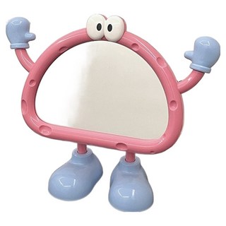 귀여운 왕눈이 탁상 화장거울 가로형, 파스텔