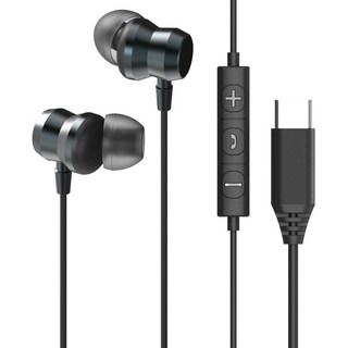 IRIVER Type-C降噪有線耳機, ICP-G609, 黑色