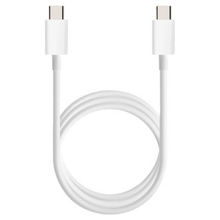 小麥購物 Type-C系列 100W Type-C-Type-C數據線 L1364, 1個, 白色, 1.5m