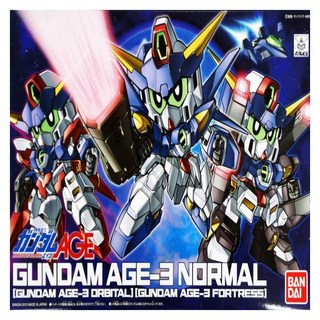 SD GUNDAM WORLD HEROES SD鋼彈世界群英集 組裝模型 372 鋼彈 AGE 3 基本/軌道/要塞型 機動戰士鋼彈 AGE, 1個