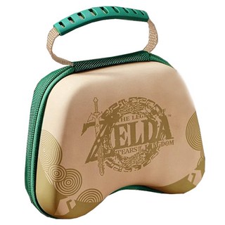 HOHOO 遊戲收納包 Pro手把 遊戲機, 1個, 單一商品, 薩爾達王國之淚Logo