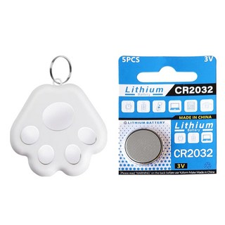 POWERCAT 寶護者 貓爪藍牙防丟器 附電池, 白色, 1個