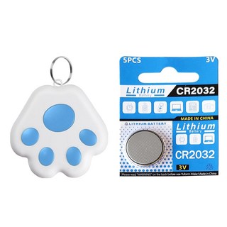 POWERCAT 寶護者 貓爪藍牙防丟器 附電池, 淺藍色, 1個