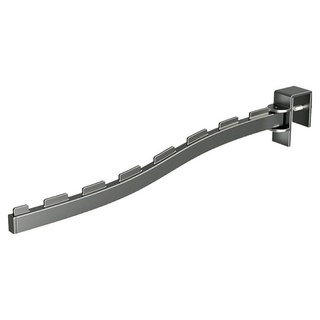 小麥購物 陽台摺疊伸縮晾衣架 L1263, 槍灰色