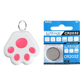 POWERCAT 寶護者 貓爪藍牙防丟器 附電池, 粉紅色, 1個