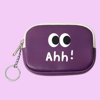 Gold Pang 大眼睛拉鍊鑰匙圈零錢包