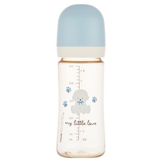 Edison 嬰幼兒用 Little Love PPSU 不含奶嘴奶瓶, 1個, 250ml, 藍色