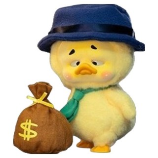 龍創作者 UPSET DUCK Work Upset Me 系列公仔 隨機出貨, 1個