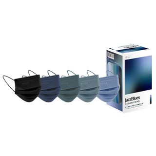 EYL'S 艾爾絲 成人平面醫用口罩, 爵士藍調, 50片, 1盒