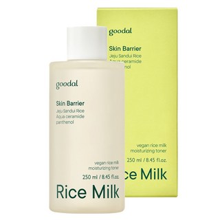 구달 라이스 밀크 보습 토너, 250ml, 1개