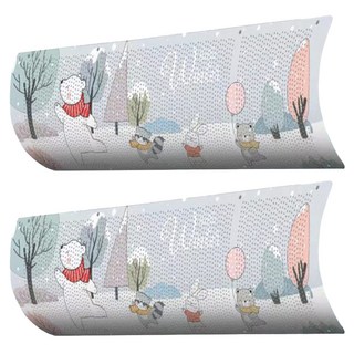 女神款漂亮壁掛式冷氣擋風板 90 x 27 cm, 2個, C