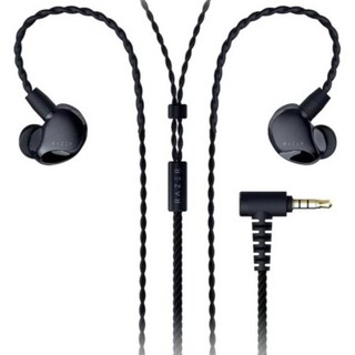 RAZER 雷蛇 入耳式耳機, 黑色, Moray