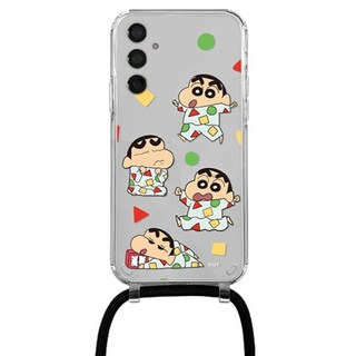 Shinchan 蠟筆小新 Coquad 軟Q掛繩手機殼