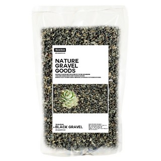 수아쿠아 네이처굿즈 흑사 3~5mm 2kg, 혼합색상, 1개