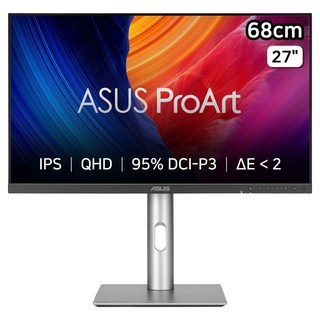 ASUS 華碩 QHD ProArt Display 螢幕, PA278CFRV, 68.5cm