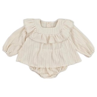 BEBENINE 嬰幼兒 Miel 針織燈籠褲套裝