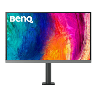 BenQ 明基 27型 IPS 4K Type-C廣色域專業設計繪圖螢幕, PD2706UA, 27吋