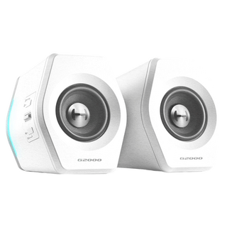 EDIFIER 2.0電競遊戲喇叭, G2000, 白色