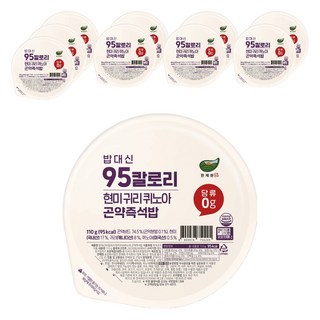 HANCHAEWON 代餐 95大卡 糙米燕麥藜麥蒟蒻即食飯, 10個, 110g