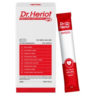 닥터헤리엇 반려동물 영양제10p, 100g, 호흡기/기관지, 1개