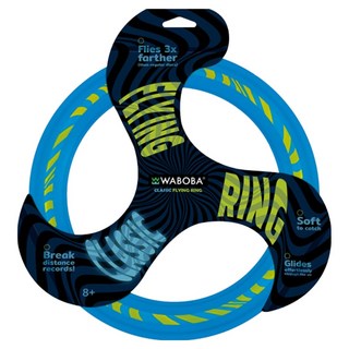 Waboba Classic Flying Ring 經典飛環 393C01 30cm, 藍色, 1個