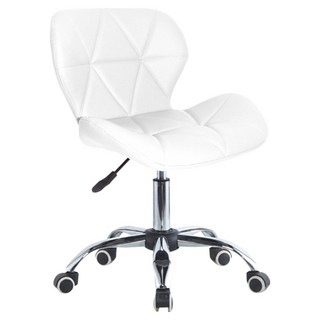 E-home Radar 雷達軟墊電腦椅 PKC013A-wht, 白色