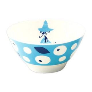 yamaka 山加商店 moomin 嚕嚕米彩繪陶瓷碗禮盒 MM033-312, 藍色, 1個