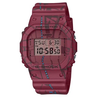 CASIO 卡西歐 G-SHOCK 澀谷尋寶 街頭復古風電子錶 DW-5600SBY-4DR