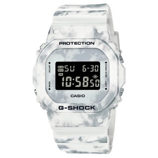 CASIO 卡西歐 G-SHOCK 冬季森林 雪地迷彩手錶 DW-5600GC-7DR
