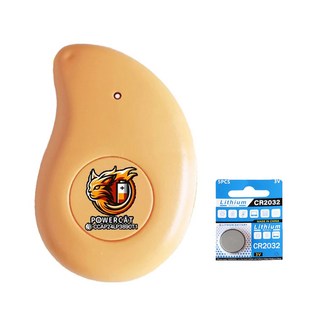 POWERCAT 寶護者 藍牙防丟器 附電池, 1個, 勾玉黃
