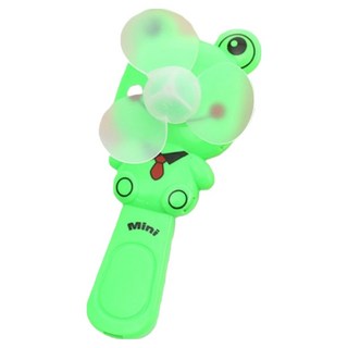 KODACHIEF 매력 있는 수동선풍기 1038-13A꼬마개구리 13 x 6.5 cm, 혼합색상