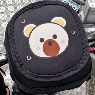 MOTO 車將 可掀式機車儀表罩/螢幕保護套 YAMAHA cuxi 100適用, 浣熊