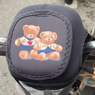 MOTO 車將 可掀式機車儀表罩/螢幕保護套 YAMAHA cuxi 100適用, 泰迪熊