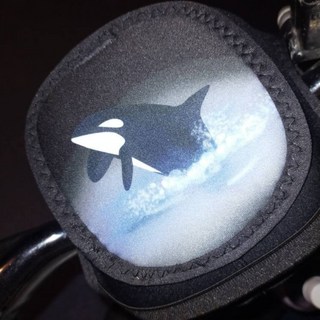 MOTO 車將 可掀式機車儀表罩/螢幕保護套 YAMAHA cuxi 100適用, 海豚