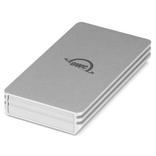 OWC Envoy 便攜式固態硬碟 USB-C 10Gb/s OWCENVS01, 1TB, 銀色