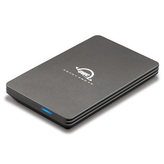 OWC Envoy Pro FX 便攜式固態硬碟 Thunderbolt 40Gb/s + USB-C 10Gb/s OWCTB3ENVPFX, 2TB, 鐵灰色