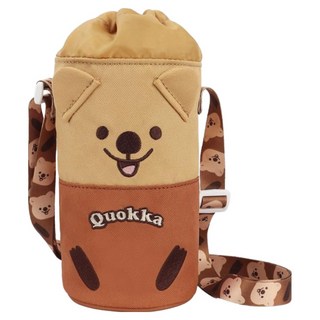 WINGHOUSE 短尾矮袋鼠水瓶袋 WH0690, 1個, 棕色