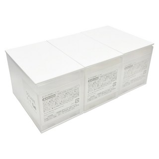 IP System 小物品收納盒3件組 041255 高, 1套, 白色 + 透明色