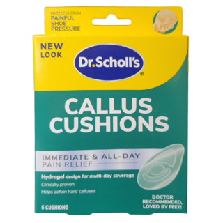 Dr. Scholl's 爽健 水凝膠舒緩襯墊 深層雞眼適用, 60g, 1個, 5片