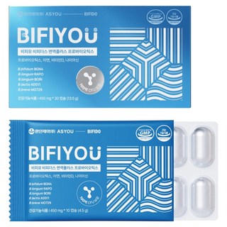 ASYOU BIFIYOU益生菌膠囊 13.5g, 1個, 30片