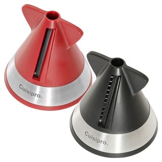 Cuisipro. 螺旋式刨刀, 2個, 紅色 + 黑色