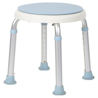 極護旋轉型全方位止滑洗澡助力椅 加強版 A004, 天藍色