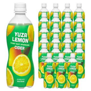 클룹 유자레몬사이다 탄산음료, 24개, 500ml