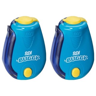 SDI 手牌 蟲蟲樂團削筆器 削尖提示 0121J 8mm, 2個, 顏色隨機