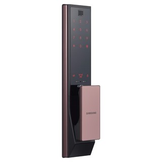 SAMSUNG 三星 推拉式電子鎖 古銅金, SHP-DP738, 單純送貨商品